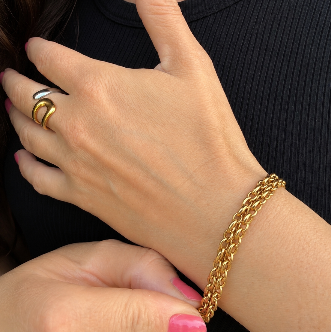 Modern Chain Armband