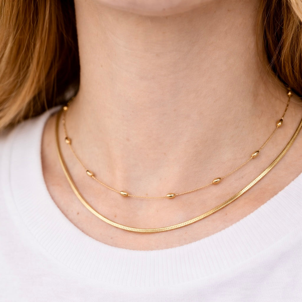 Golden Minimalist Kette