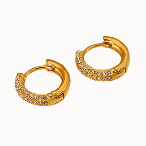 Glow Dot Hoops Creolen
