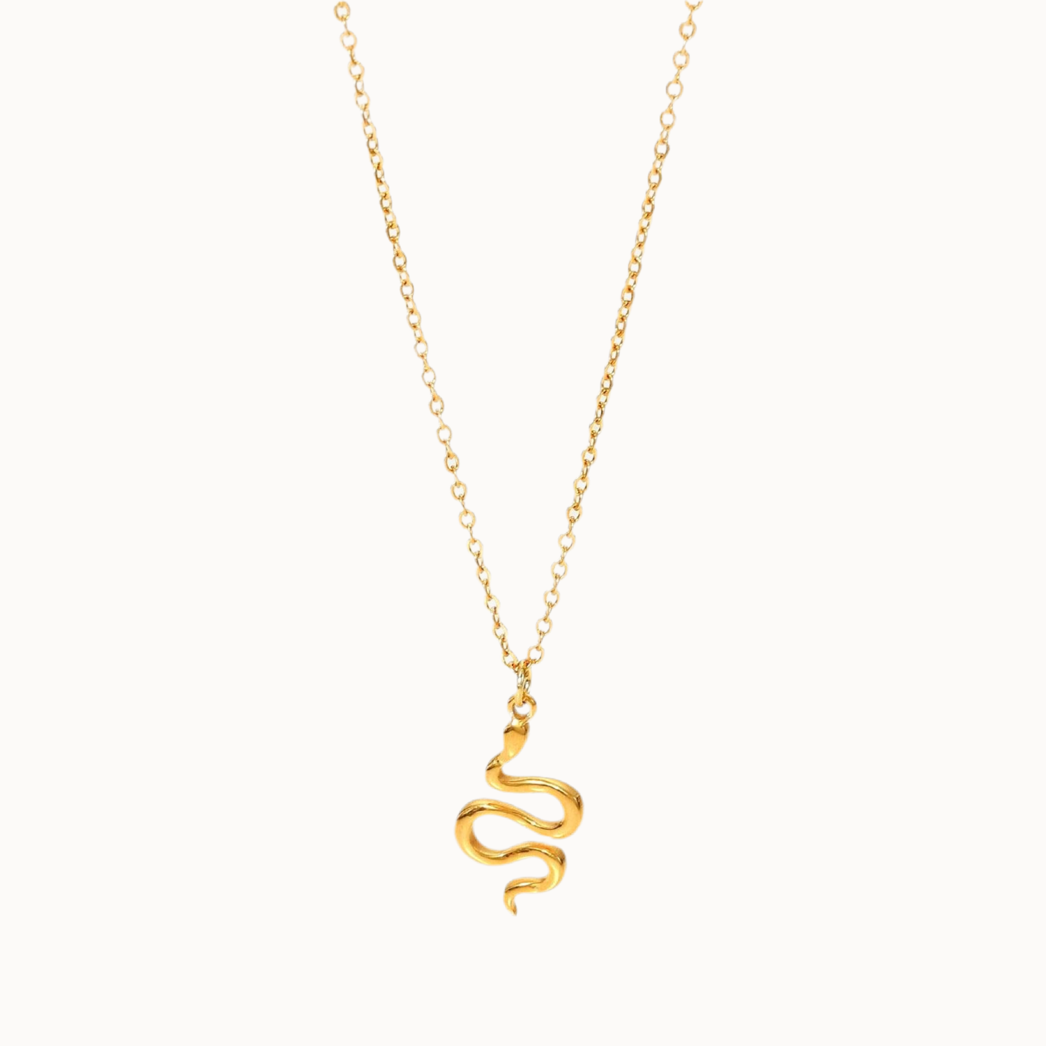 Golden Snake Kette