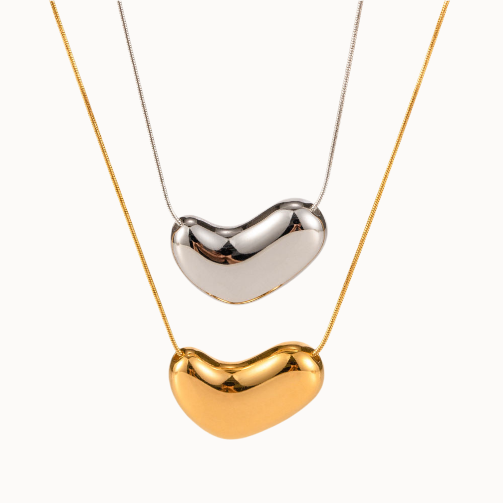 Modern Heartbeat Kette