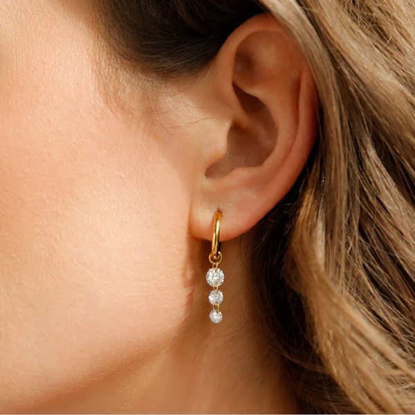 Sparkle Drop Creolen