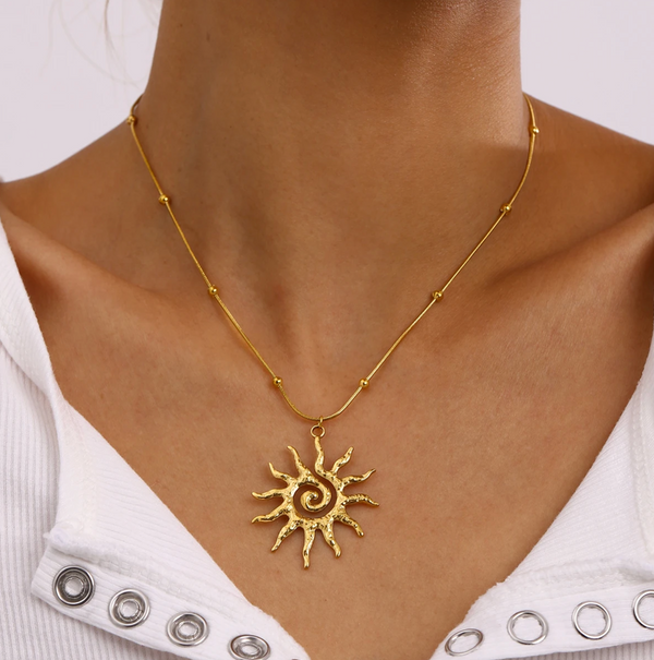 Sunburst Glow Halskette