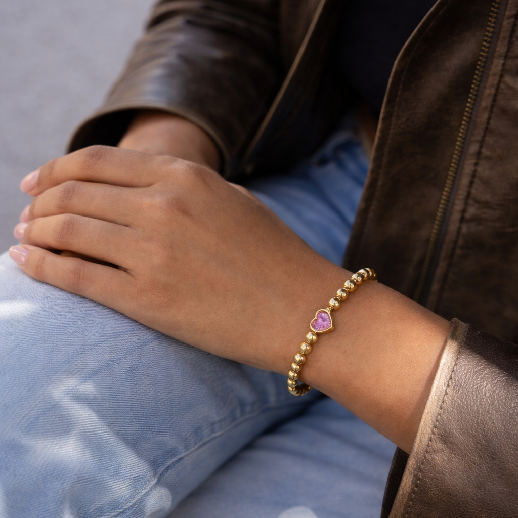 sparkling link armband gold gliederkette edelstahl