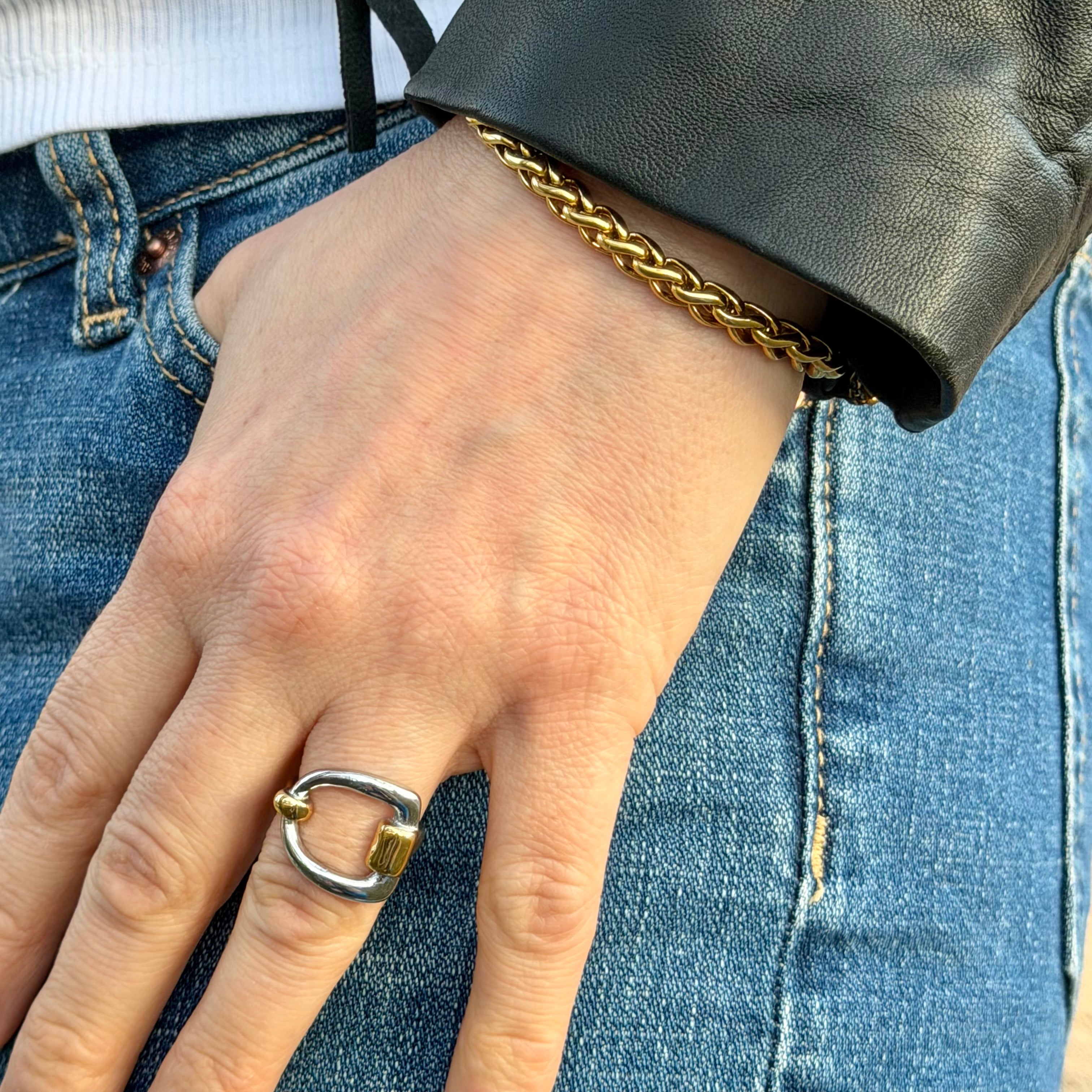 Golden Rope Armband