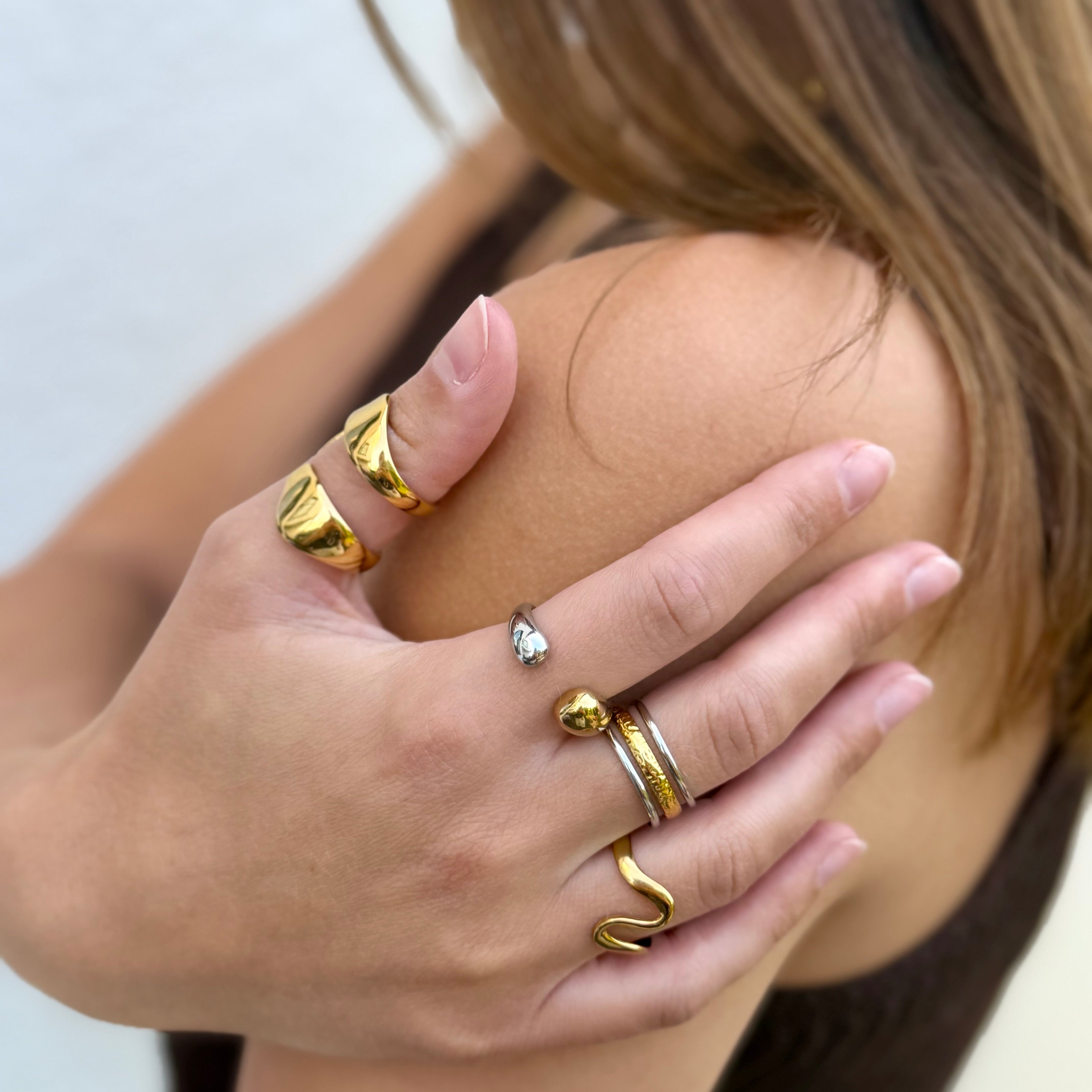 Split Dome Ring