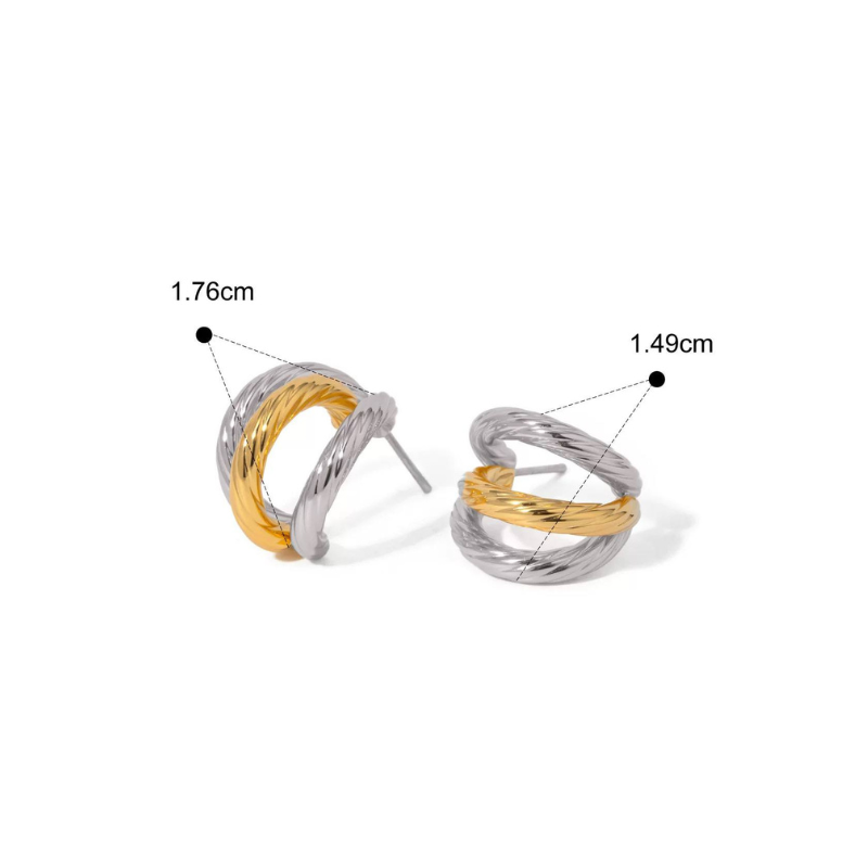 Maxi Twist Earrings