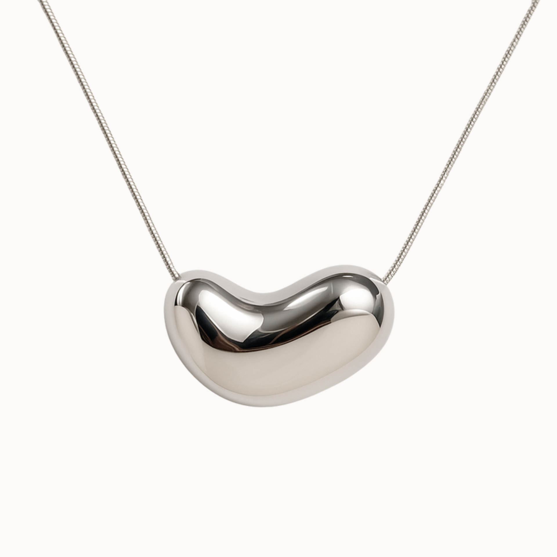 Modern Heartbeat Kette
