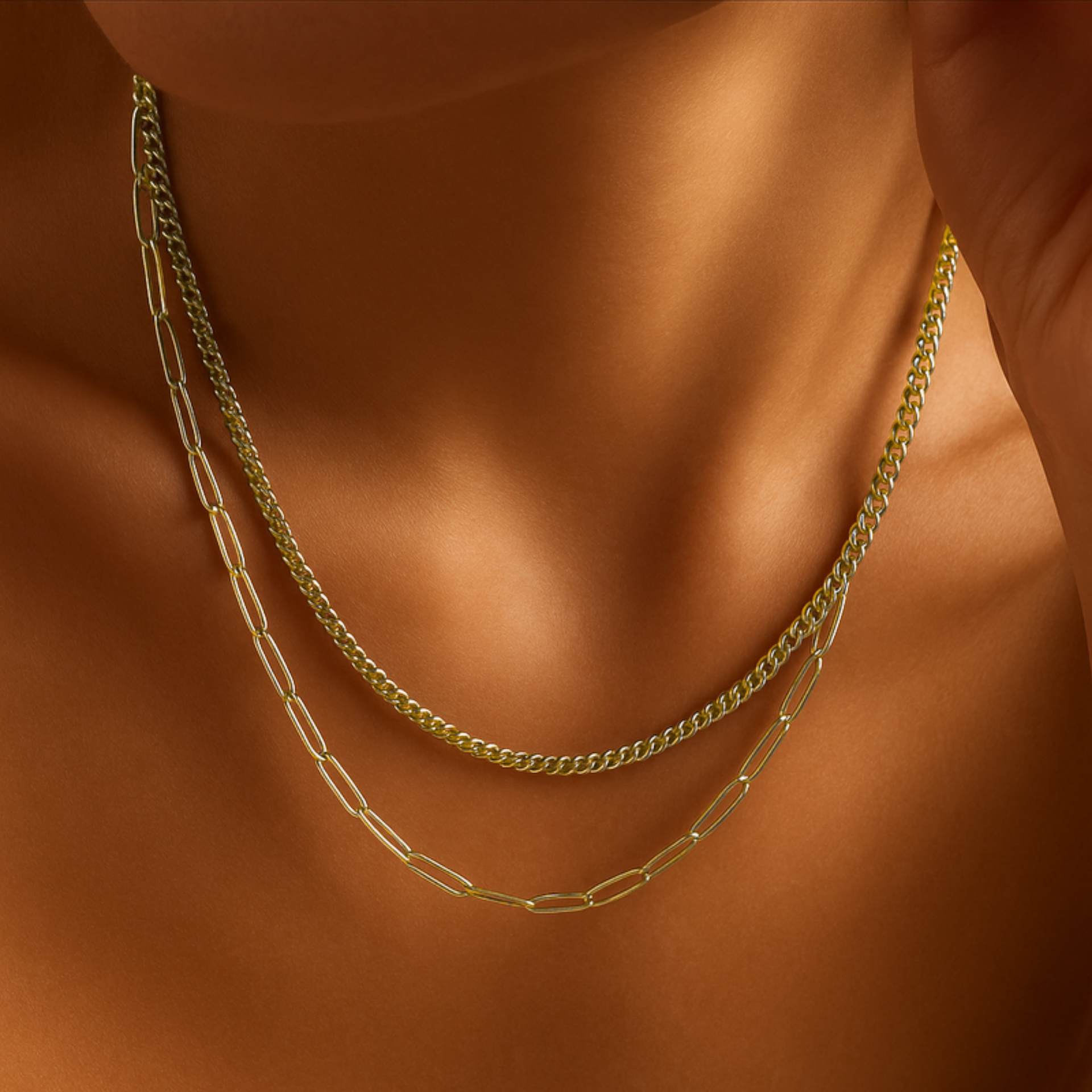 Double Chain Layer Kette