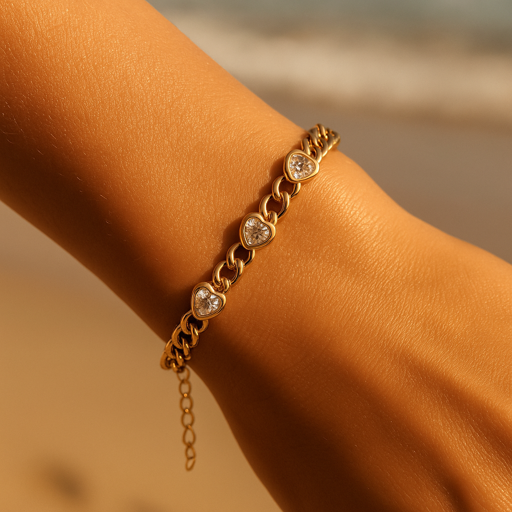 Herzglanz Armband