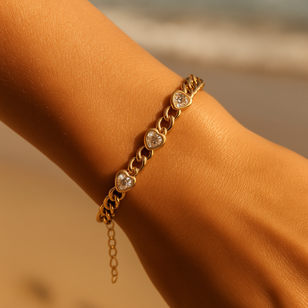 Herzglanz Armband