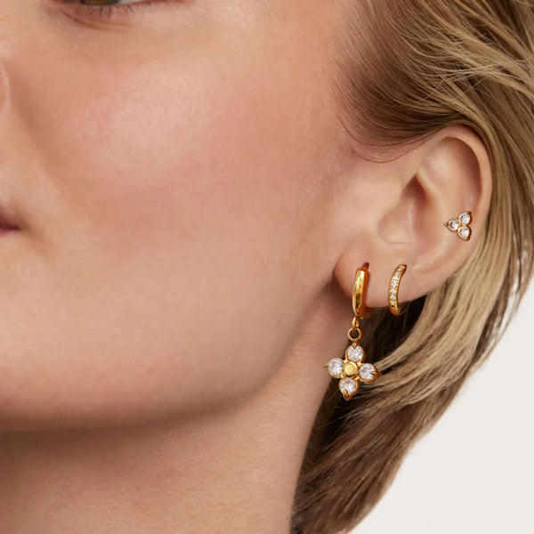 Golden Sparkle Ohrring-Set