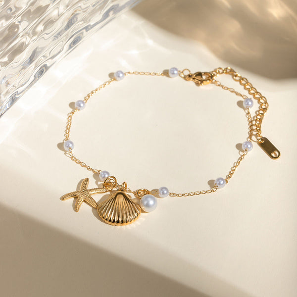 Ocean Whisper Fußkettchen