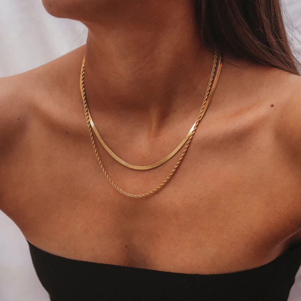 Layered Shine Kette